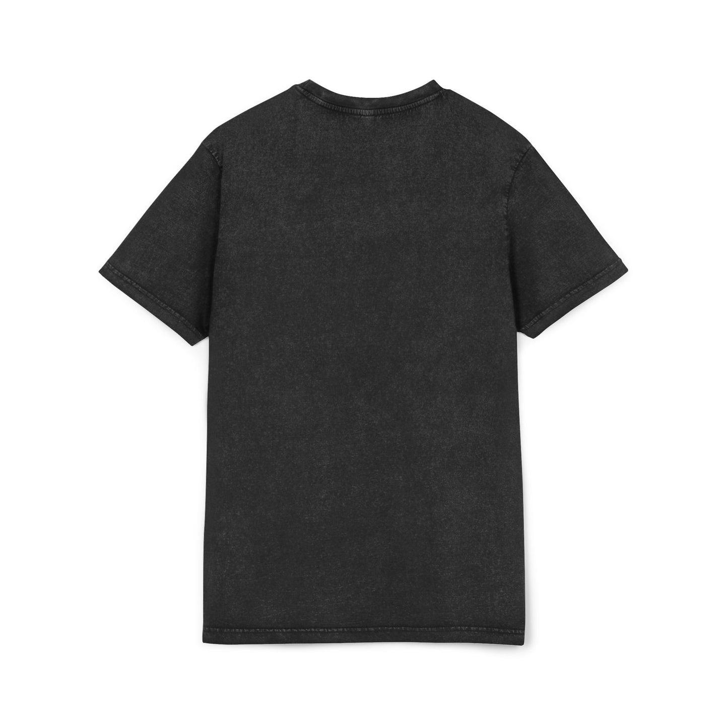 Acid-Wash Tee — "Black Girls Love Football" Graphic Shirt