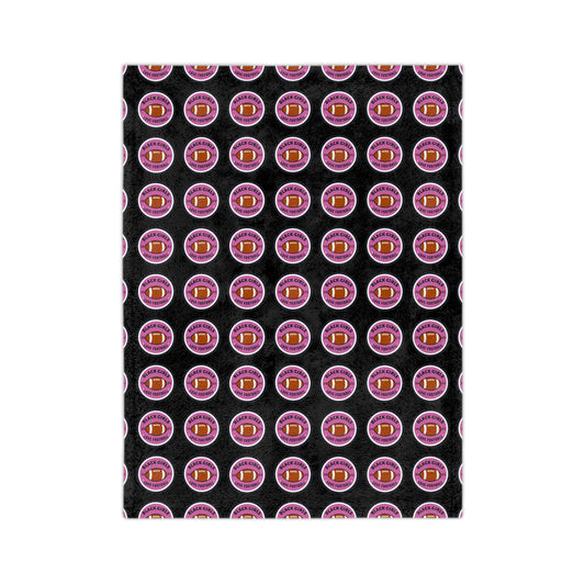Microfiber Blanket - Black Girls Love Football Cozy Throw