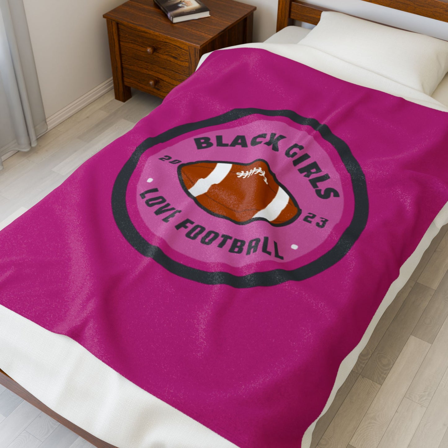BGLFootball Classic Velveteen Plush Blanket
