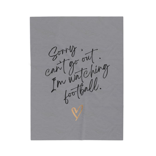 Cozy Game Day Blanket