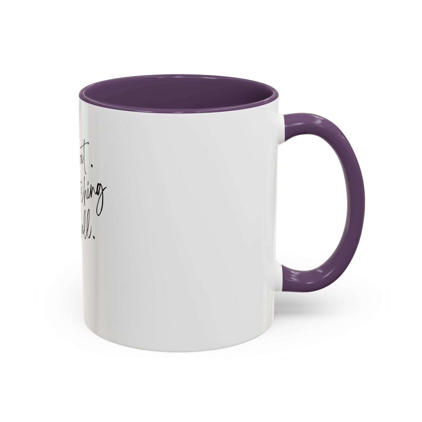 Football Girly Accent Coffee Mug - Sorry Can't Go Out