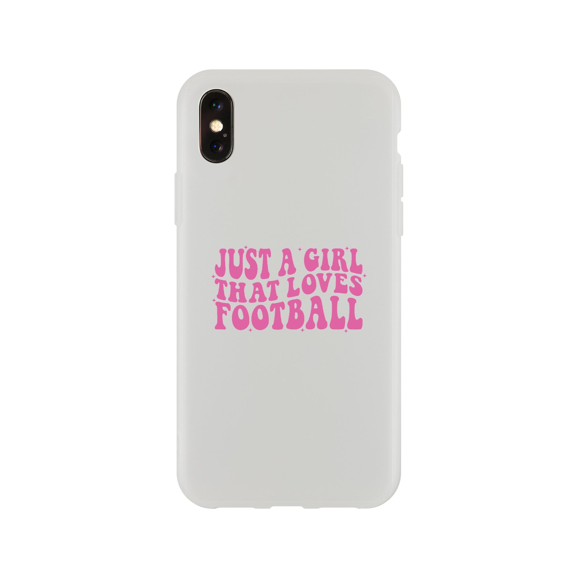 Just A Girl That Loves Football Flexi Phone case – Girls That Love Football Just A Girl That Loves Football Flexi Phone case – Girls That Love Football