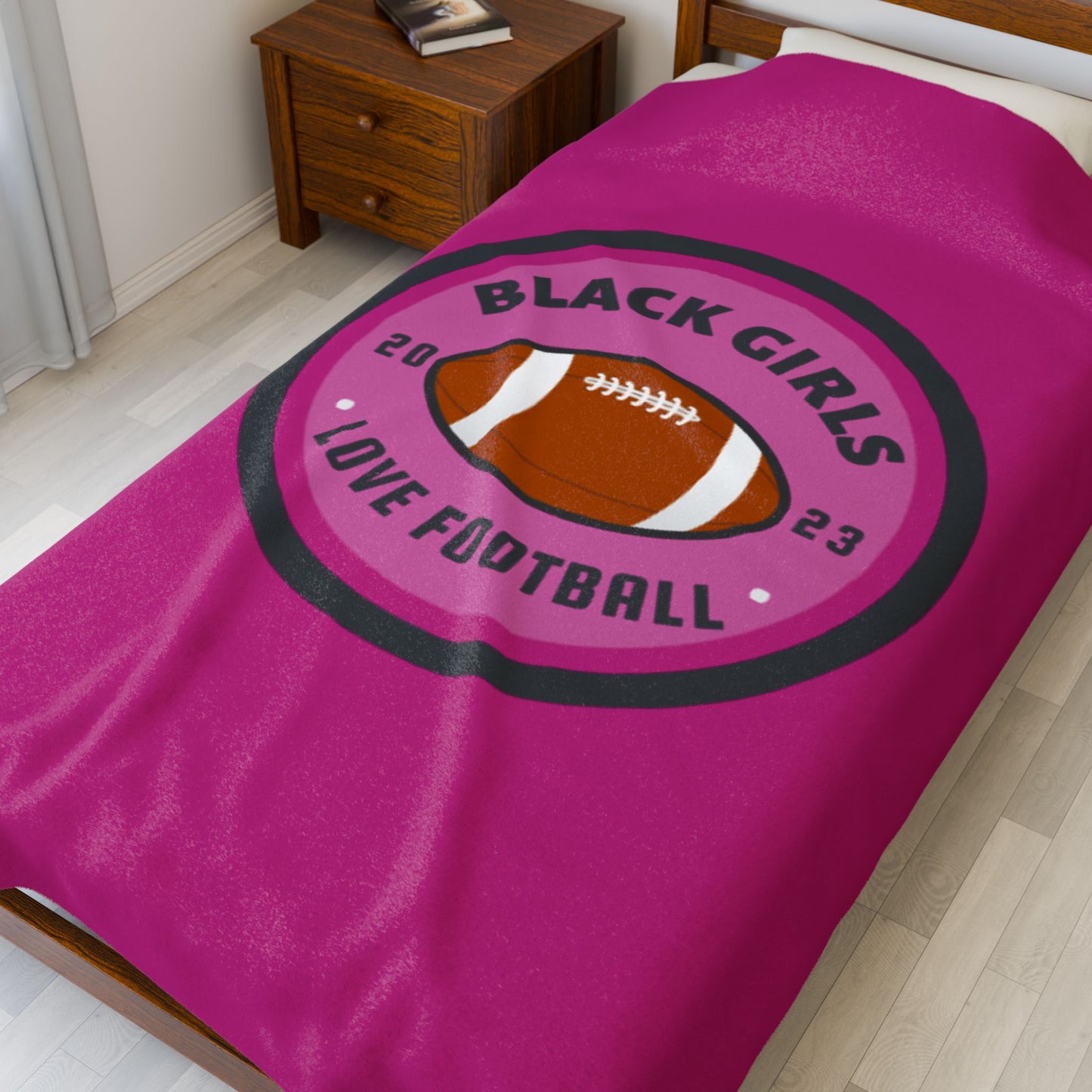 BGLFootball Classic Velveteen Plush Blanket